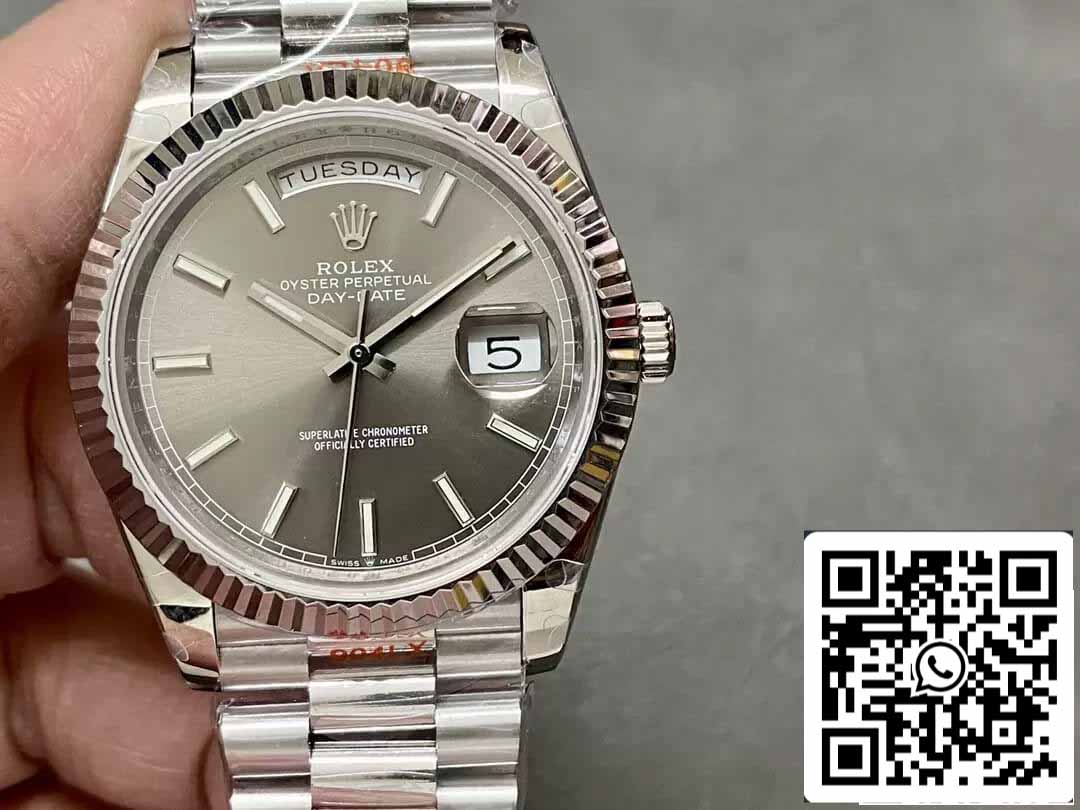 Rolex Day Date M228236-0013 1:1 Meilleure édition GM Factory V3 Version contrepoids