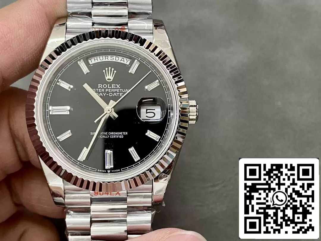 Rolex Day Date M228236-0004 1:1 Meilleure édition GM Factory V2 Version contrepoids