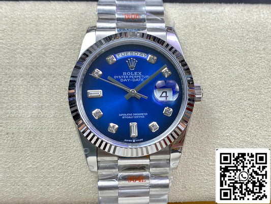 Rolex Day Date M128239-0023 36 mm 1:1 Best Edition GM Factory Diamantzifferblatt