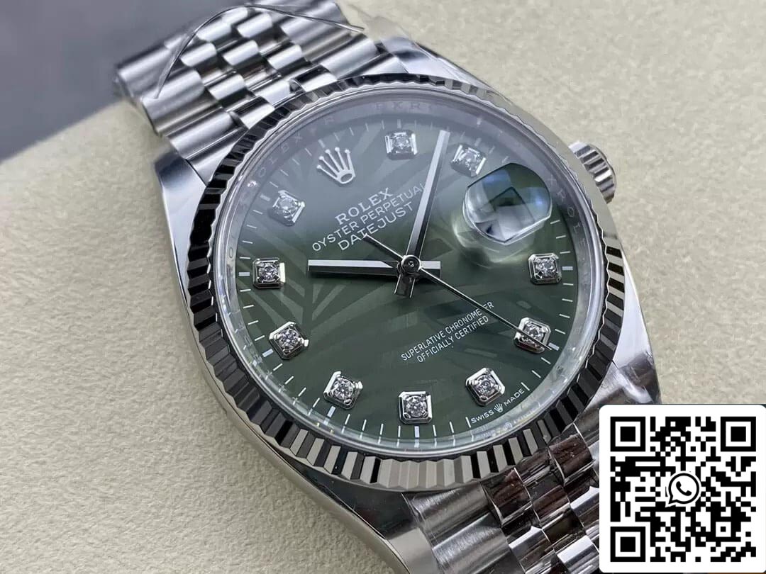 Rolex Datejust M126234-0055 36MM 1:1 Best Edition Clean Factory Green Dial