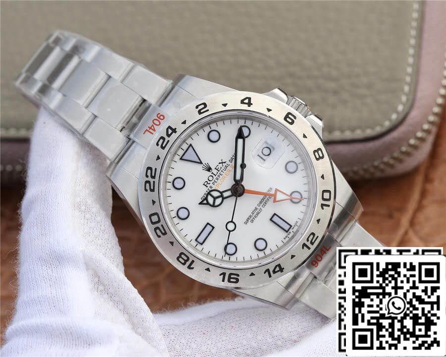 Rolex Explorer M216570-0001 1:1 Best Edition GM Factory V4 Weißes Zifferblatt