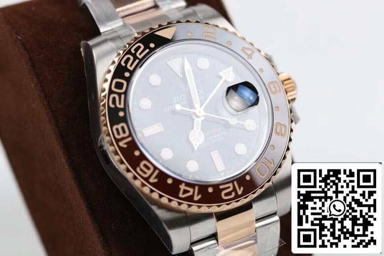 Rolex GMT Master II M126711CHNR-0002 1:1 Meilleure édition GM Factory Or rose