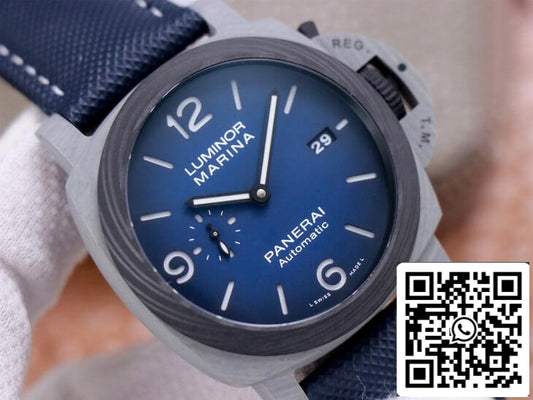 Panerai Luminor PAM1663 1:1 Best Edition VS Factory Smoked Blue Dial