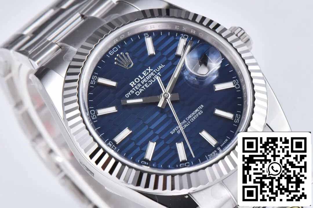 Rolex Datejust 41MM M126334-0031 1:1 Best Edition Clean Factory Blue Dial