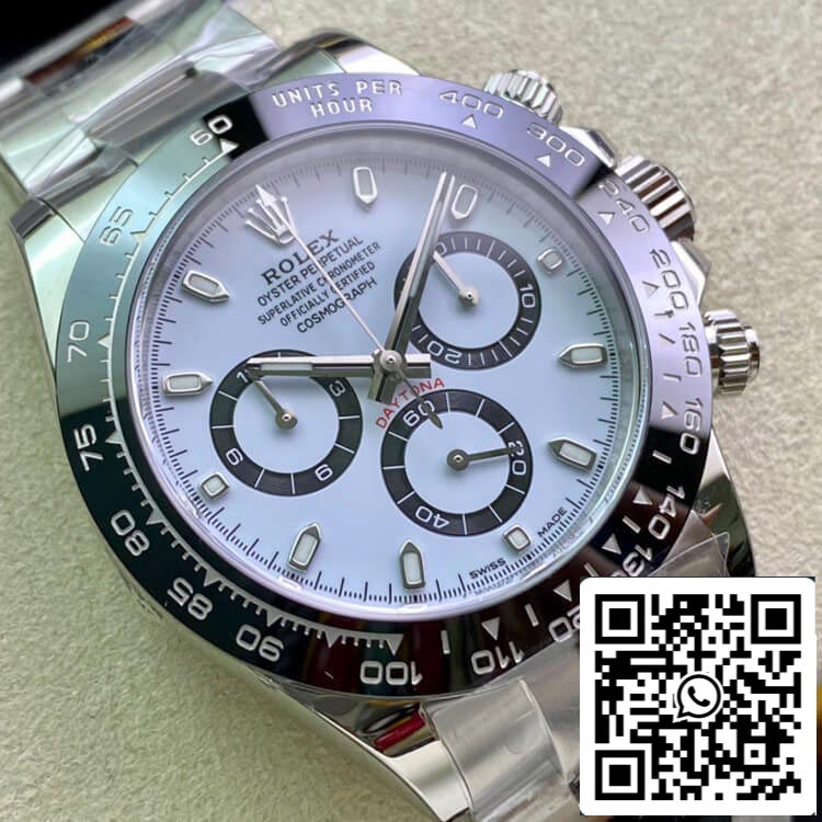 Rolex Cosmograph Daytona M116500LN-0001 1:1 Best Edition Clean Factory Weißes Zifferblatt