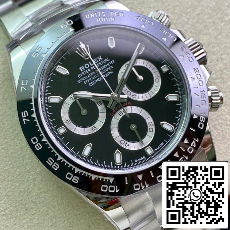 Rolex Cosmograph Daytona M116500LN-0002 1:1 Best Edition Clean Factory Schwarzes Zifferblatt