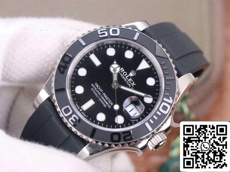 Rolex Yacht Master M226659-0002 1:1 Meilleure édition VS Factory Cadran noir Suisse ETA3235