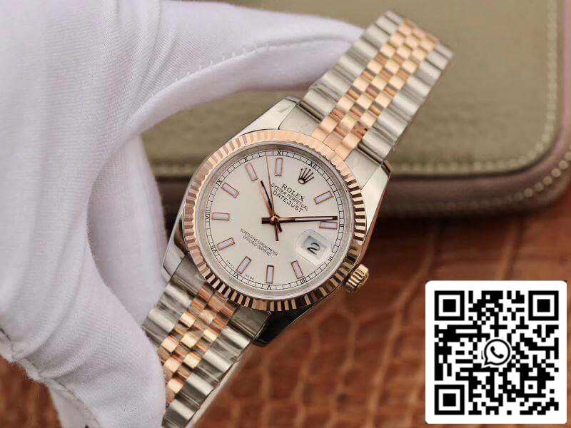 Rolex Datejust 126233 36 mm GM Factory 1: 1 Meilleure édition suisse enveloppée d'or 18 carats ETA3135