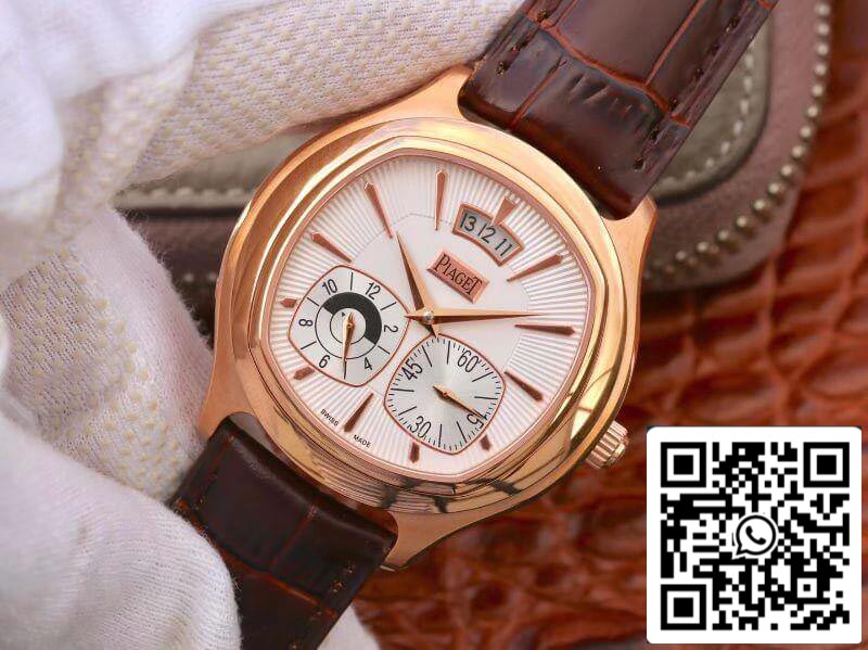 Piaget Black Tie Emperador G0A32017 Mechanical Watches 1:1 Best Edition SWISS 850P 18K Rose Gold White Dial