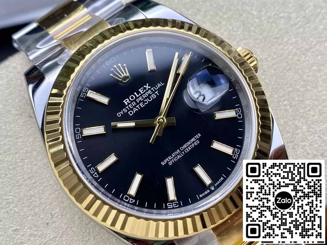 Rolex Datejust 41MM M126333-0013 1:1 Best Edition Clean Factory Black Dial