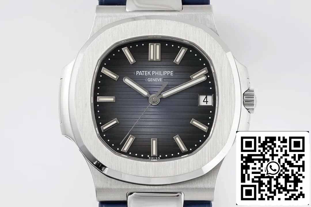 Patek Philippe Nautilus 5711 1:1 Best Edition PPF Factory Blue Rubber Strap