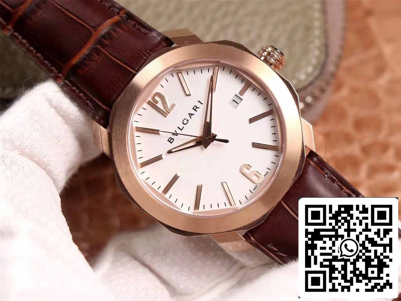 Bvlgari Octo 1:1 Best Edition BV Factory White Dial