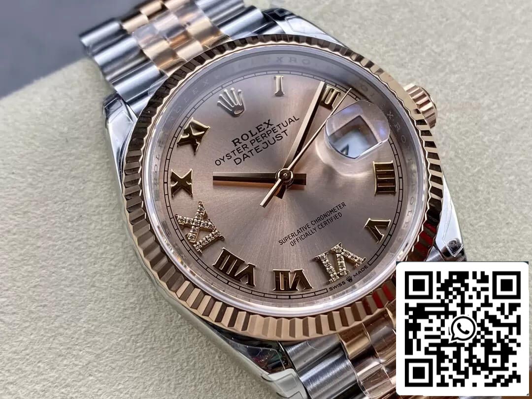 Rolex Datejust M126231-0027 36MM 1:1 Meilleure édition VS Cadran Or Usine