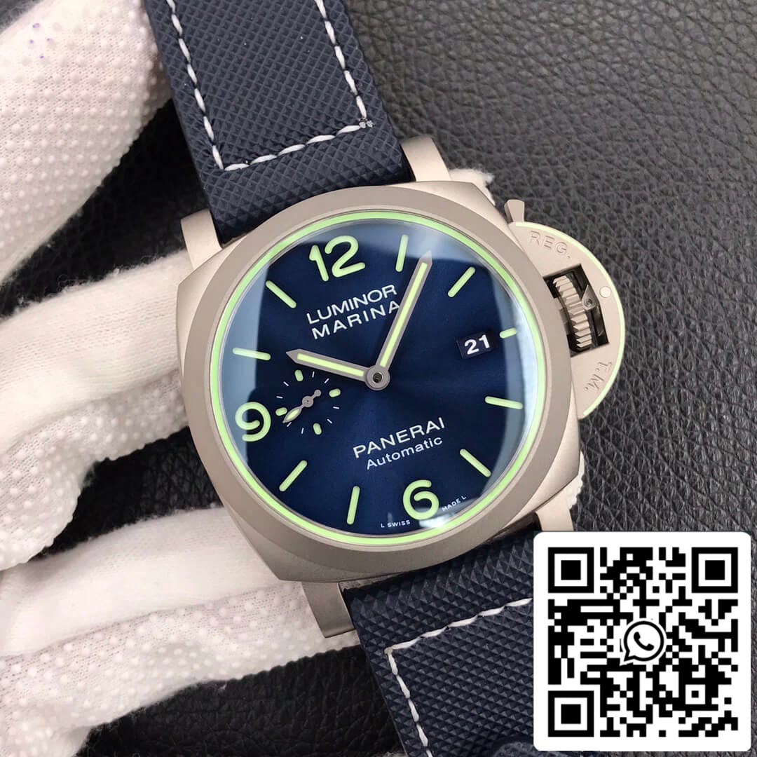 Panerai Luminor PAM01117 1:1 Best Edition VS Factory Blue Dial