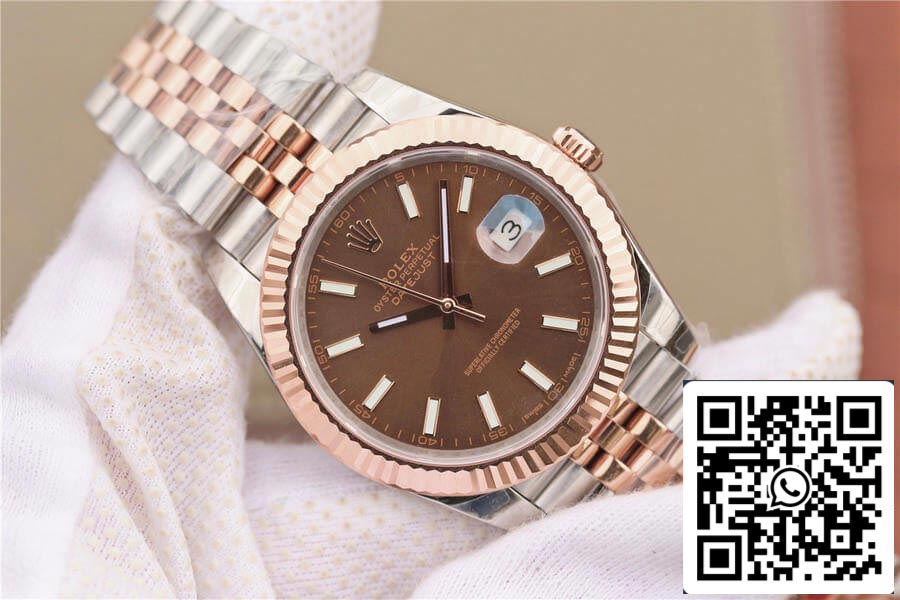 Rolex Datejust M126331-0002 1:1 Meilleure édition EW Factory Or rose