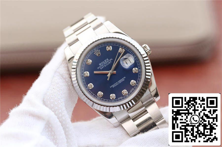 Rolex Datejust M126334-0015 1:1 Meilleure édition EW Factory Cadran bleu