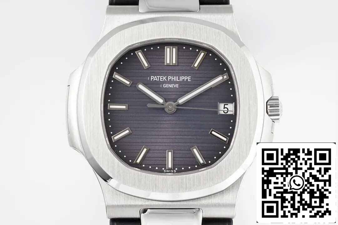 Patek Philippe Nautilus 5711 1:1 Best Edition PPF Factory Black Rubber Strap