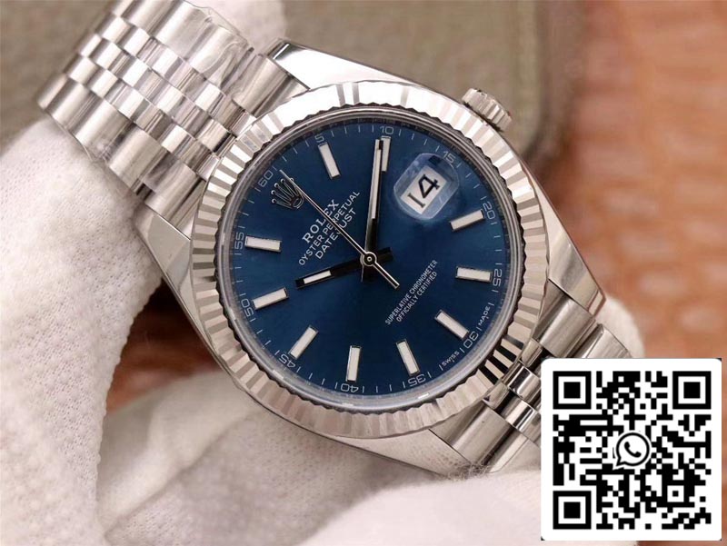 Rolex Datejust 126334 1:1 Best Edition AR Factory Blaues Zifferblatt Schweizer ETA2824