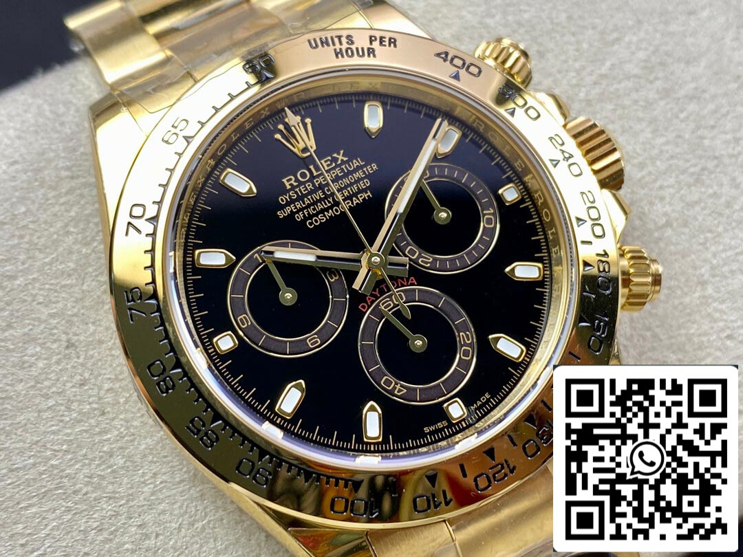 Rolex Daytona M116508-0004 1:1 Meilleure édition BT Factory Or jaune