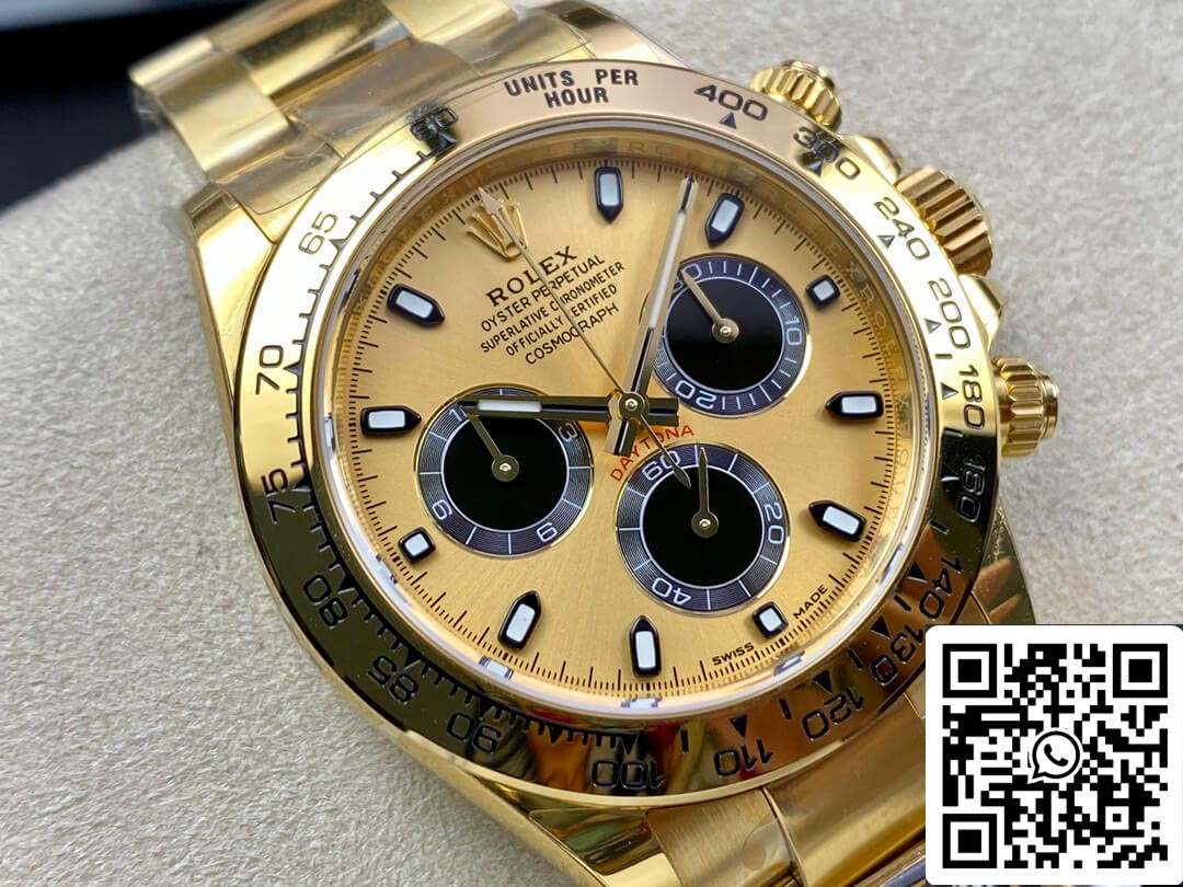 Rolex Daytona M116508-0014 1: 1 Meilleure édition BT Factory Cadran Champagne