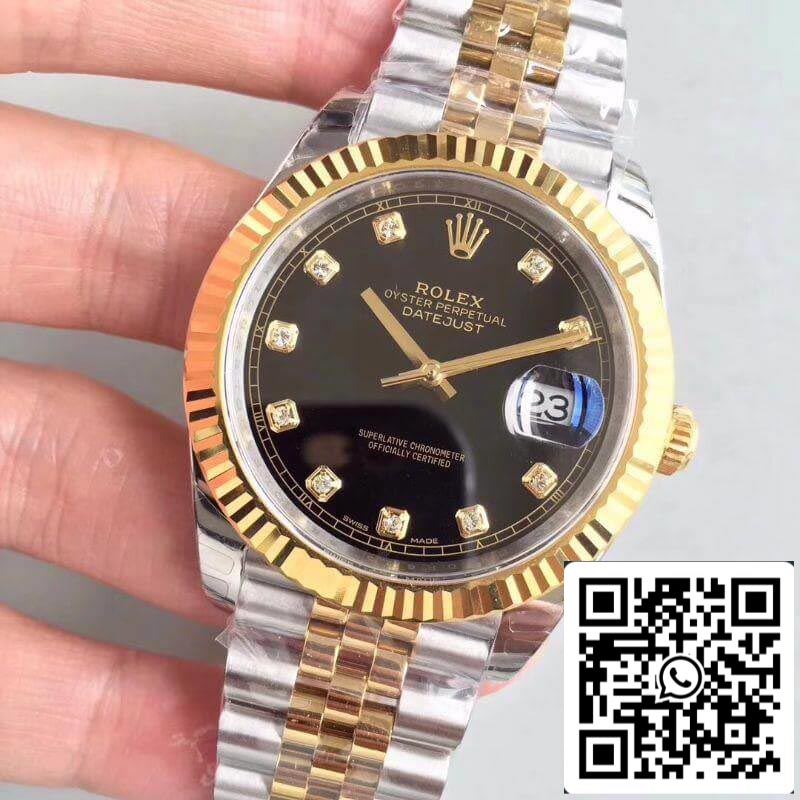 Rolex Datejust II M126333-0013 EW Factory 1:1 Best Edition Schweizer ETA3255 zweifarbiges Edelstahlarmband