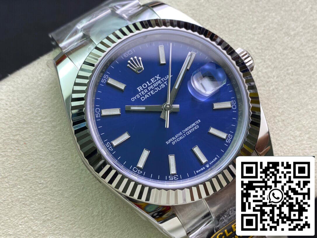 Rolex Datejust M126334-0001 1:1 Best Edition Clean Factory Blaues Zifferblatt