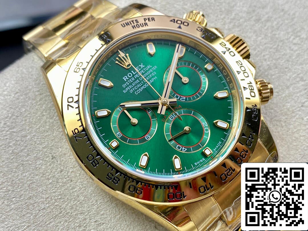 Rolex Daytona M116508-0013 1:1 Meilleure édition BT Factory Cadran vert