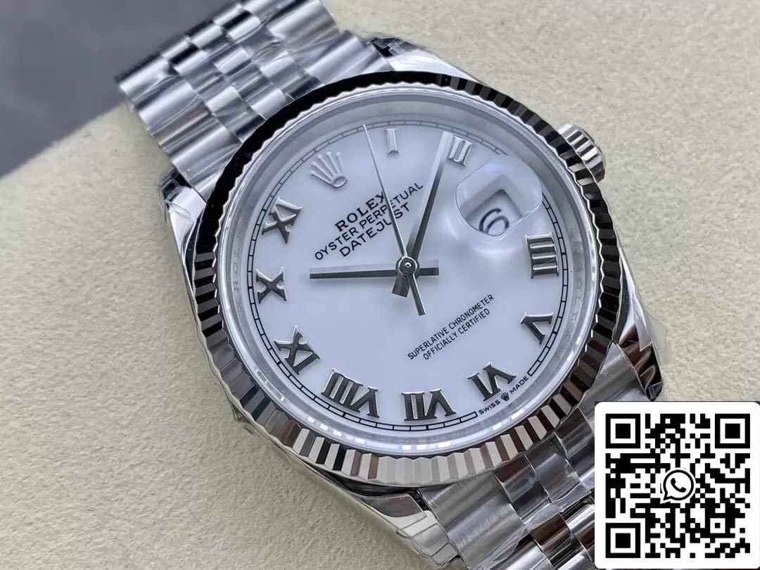 Rolex Datejust M126234-0025 36MM 1:1 Meilleure édition VS Factory Acier inoxydable