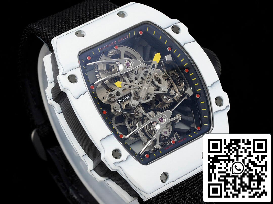 Richard Mille RM27-02 Rafael Nadal Tourbillon 1:1 Best Edition RM Factory Black Strap