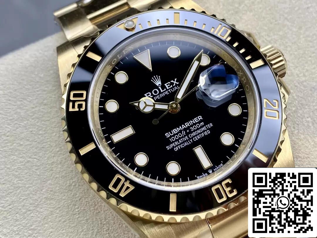 Rolex Submariner M126618ln-0002 41MM 1:1 Meilleure édition Clean Factory Cadran noir