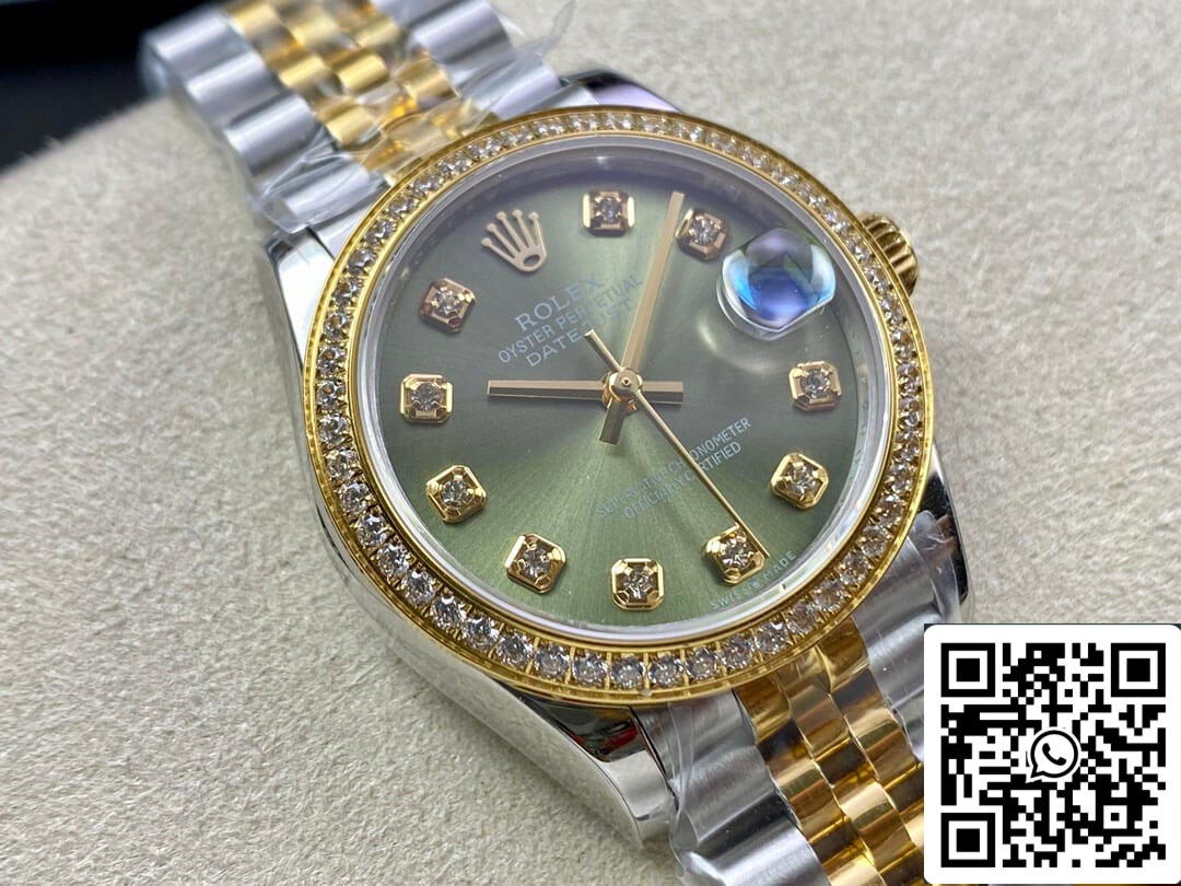 Rolex Datejust M278383RBR-0030 31 mm 1:1 Best Edition EW Factory Diamantlünette