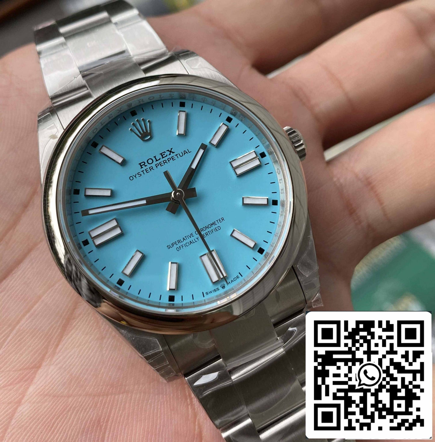 Rolex Oyster Perpetual 41MM M124300-0006 1:1 Best Edition VS Factory Stainless Steel