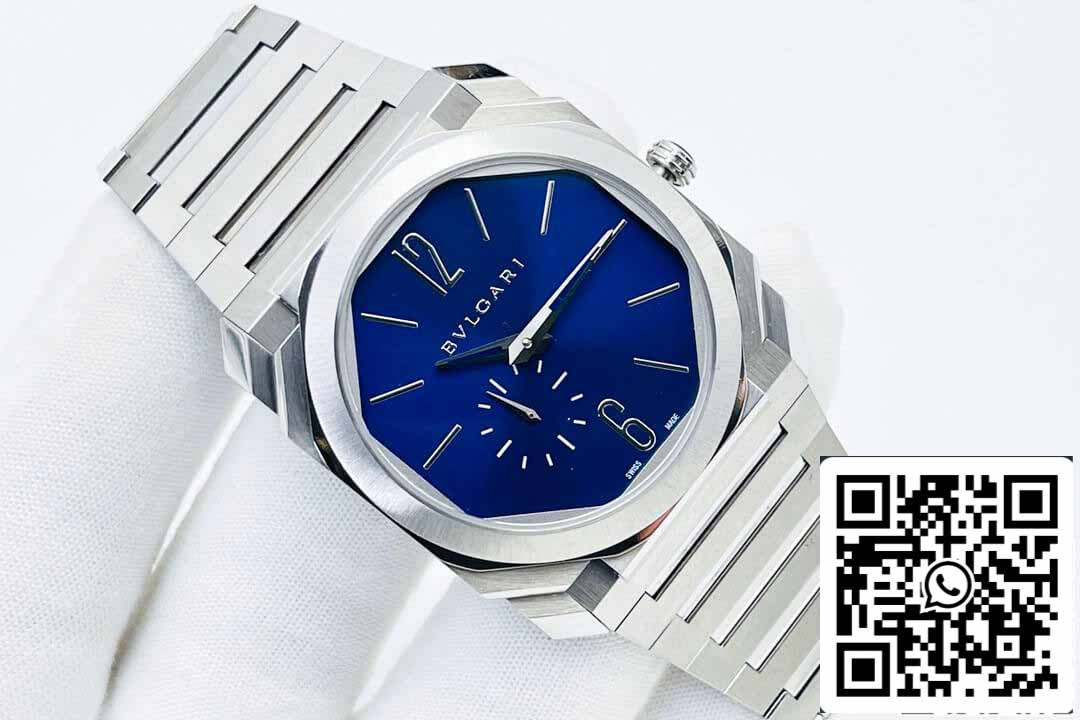 Bvlgari Octo Finissimo 103431 1:1 Best Edition BV Factory blaues Zifferblatt