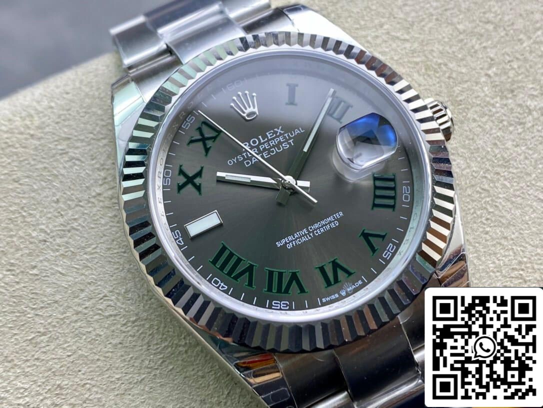 Rolex Datejust M126334-0021 41MM 1:1 Meilleure édition EW Factory Cadran gris