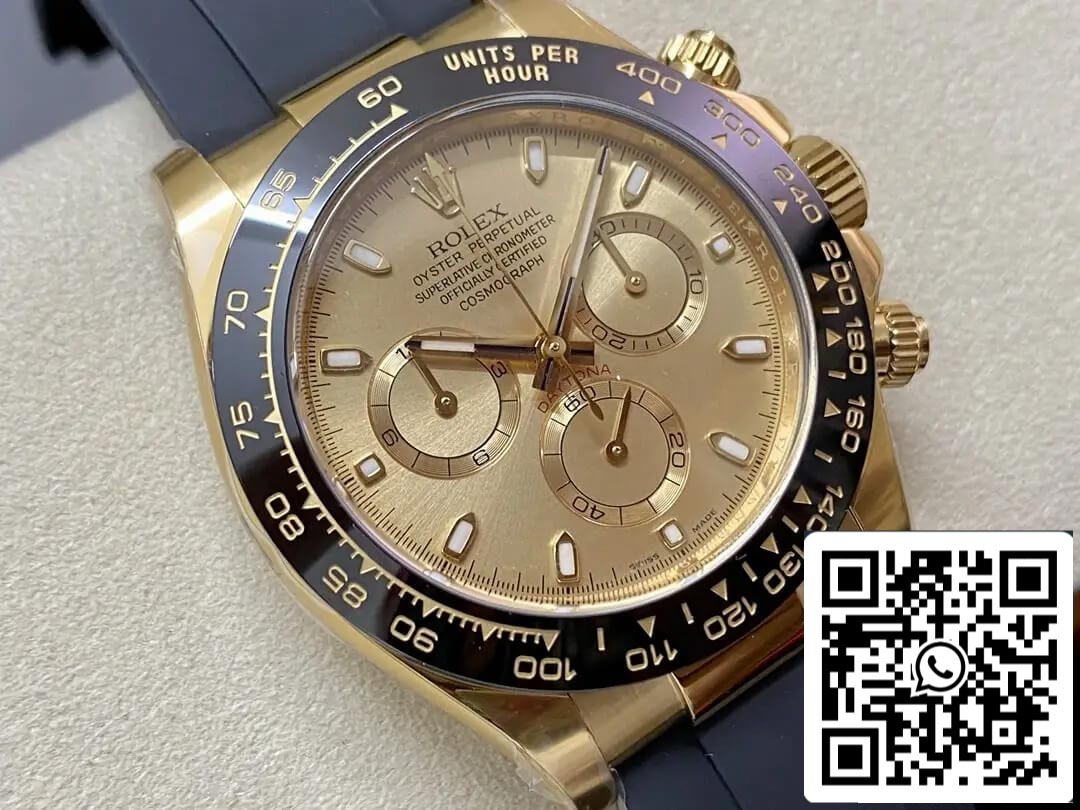 Rolex Cosmograph Daytona M116518ln-0042 1:1 Meilleure édition Clean Factory Lunette en céramique