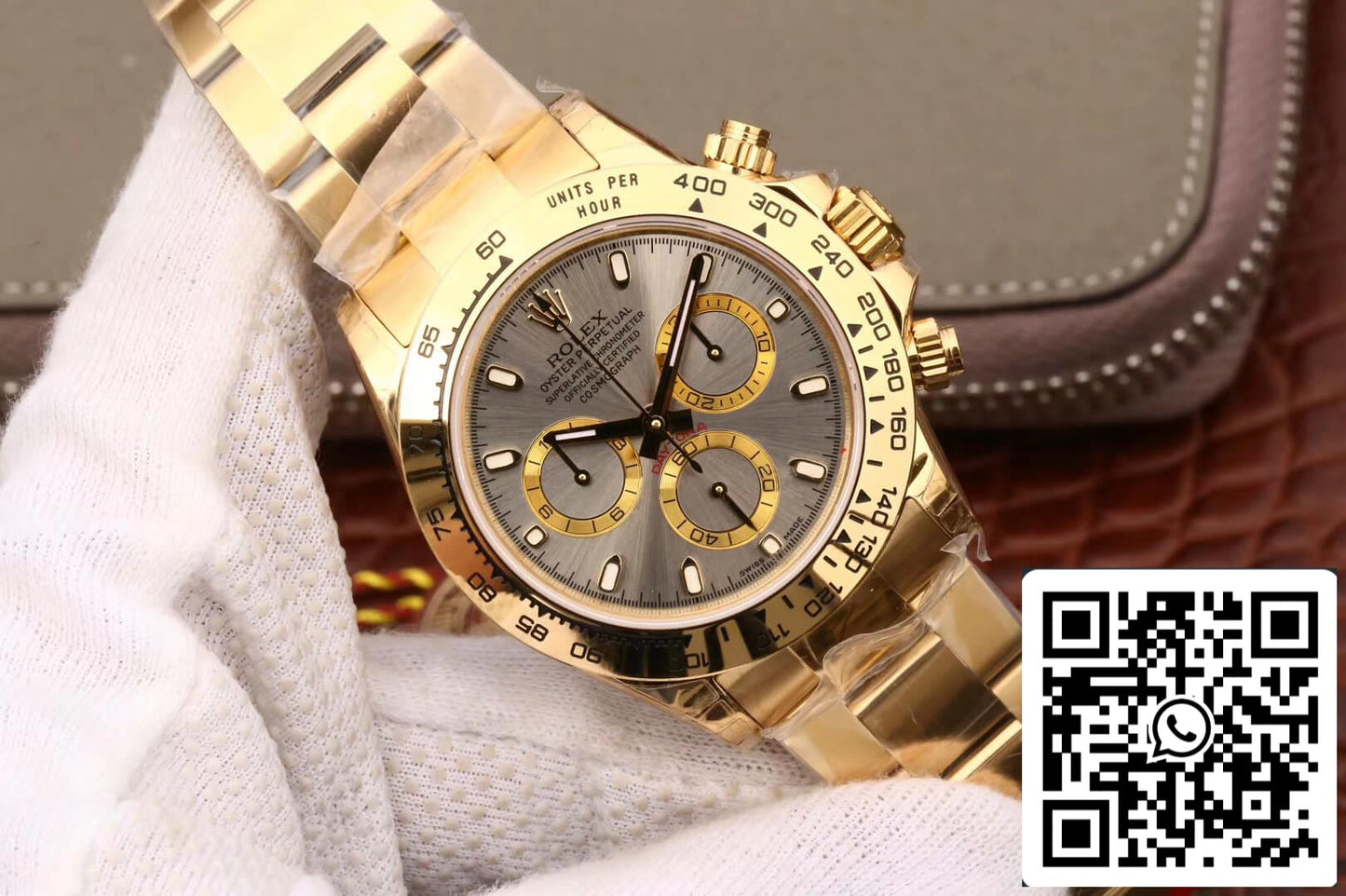 Rolex Daytona Cosmograph 116508 1:1 Meilleure édition JH Factory Or