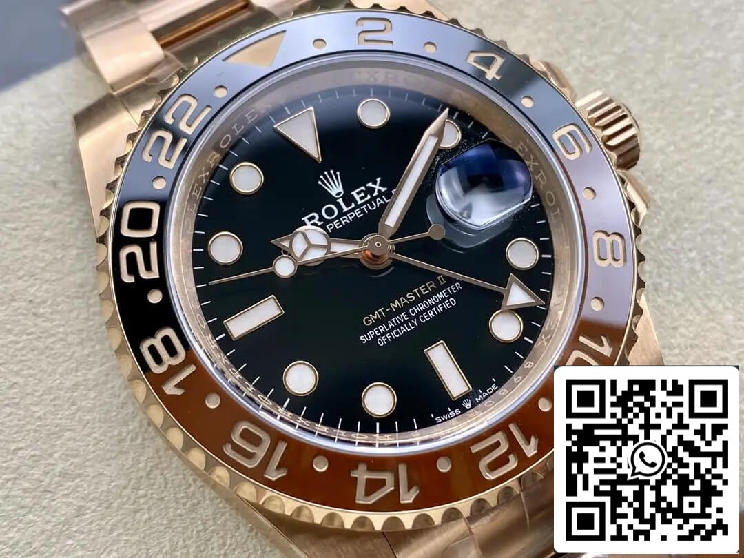 Rolex GMT Master II M126715CHNR-0001 1:1 Best Edition Clean Factory V3 Keramiklünette