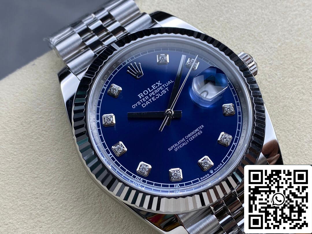 Rolex Datejust M126334-0016 1:1 Best Edition Clean Factory Blaues Zifferblatt