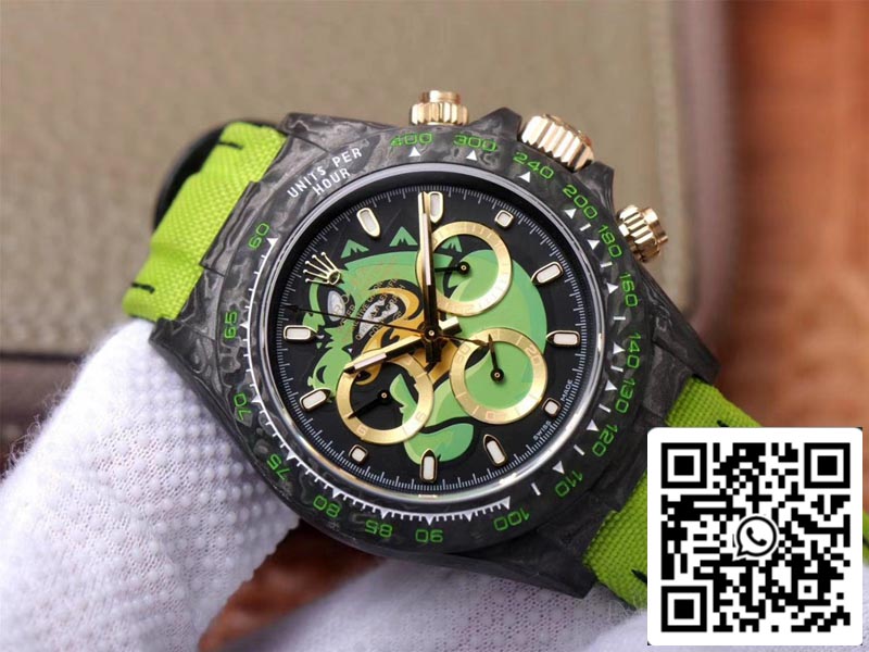 Rolex Daytona Cosmos Green Exploded Dragon 1:1 Best Edition WWF Factory Swiss ETA7750