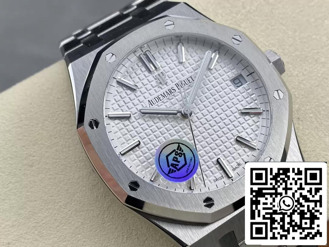 Audemars Piguet Royal Oak 15500ST.OO.1220ST.04 1:1 Best Edition APS Factory White Dial