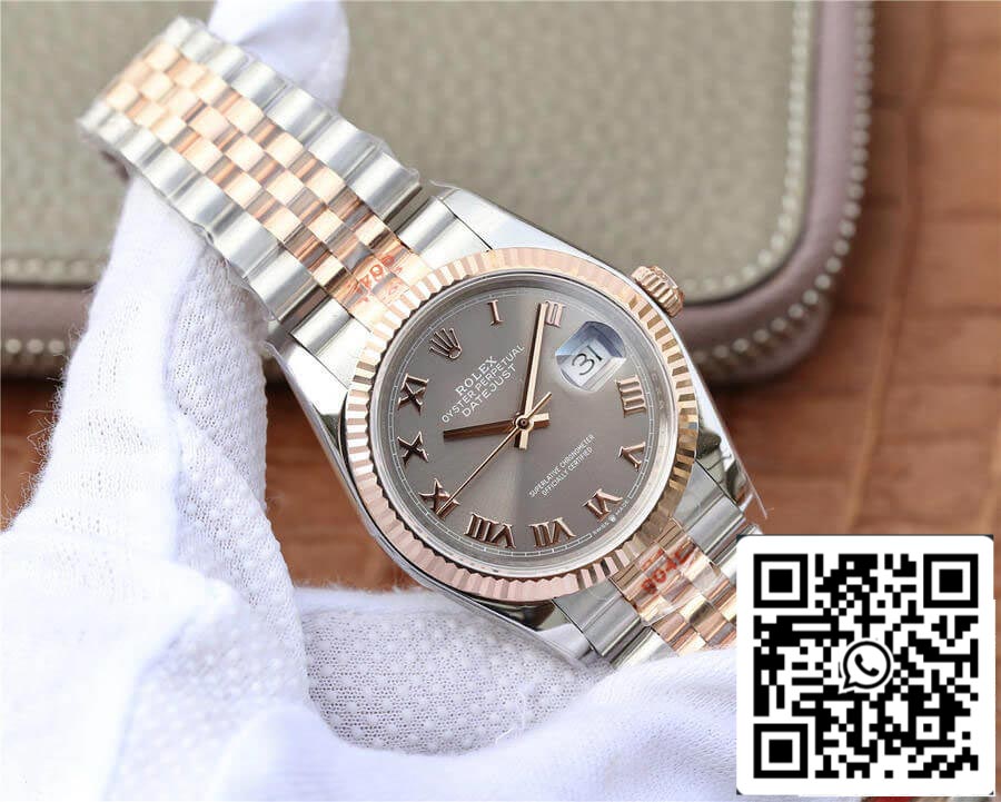 Rolex Datejust 116231-0087 36MM 1:1 Meilleure édition GM Factory Cadran argenté