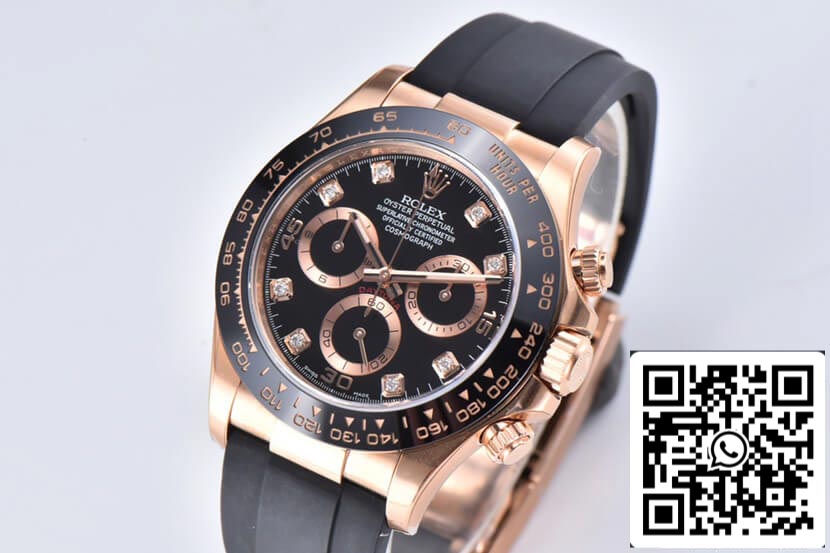 Rolex Cosmograph Daytona M116515ln-0057 1:1 Best Edition Clean Factory Schwarzes Zifferblatt