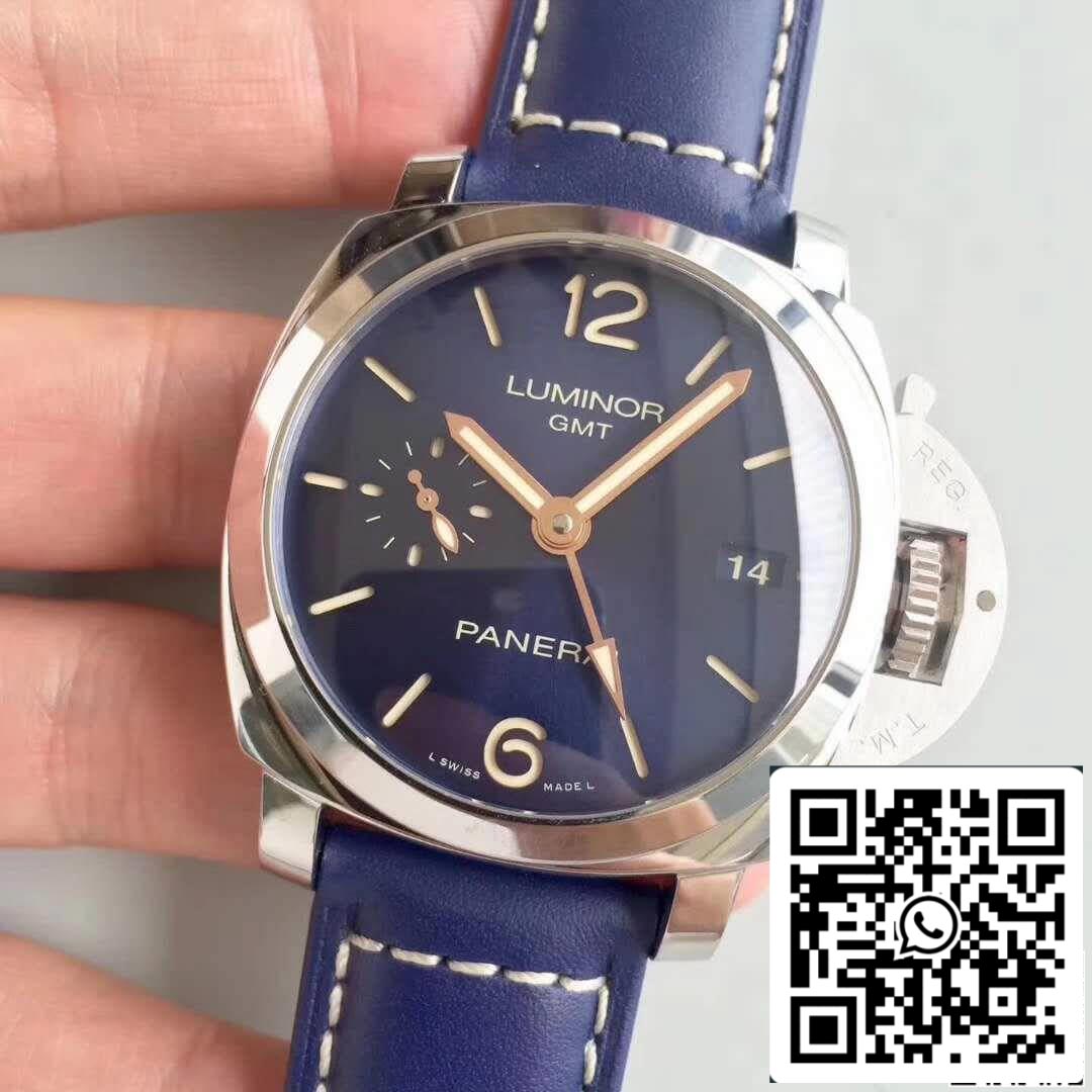 Panerai Luminor 1950 PAM688 ZF Factory 1:1 Best Edition Swiss ETA P9001 Blue Leather Strap