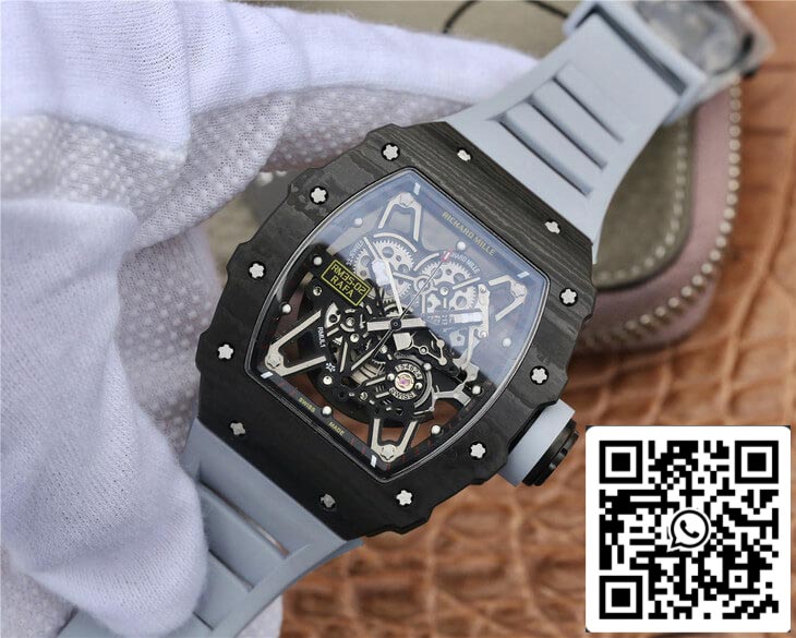 Richard Mille RM-035 KV Factory 1:1 Best Edition Black Carbon Fiber