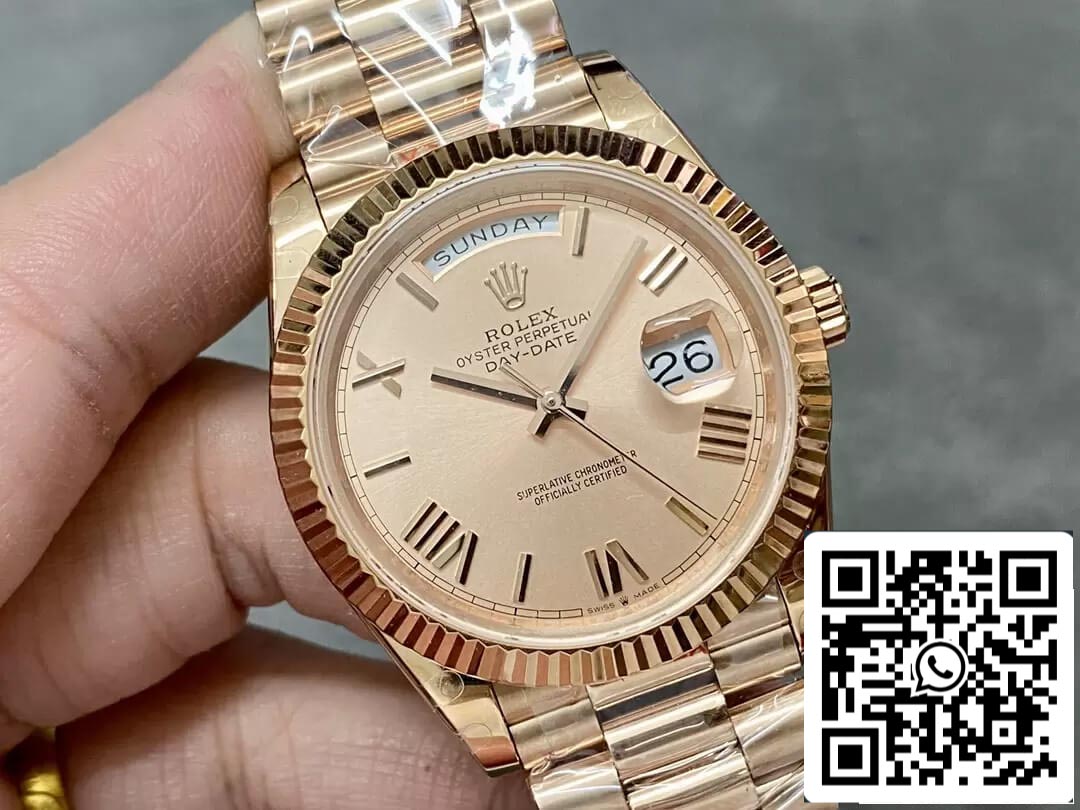 Rolex Day Date M228235-0001 1:1 Meilleure édition GM Factory Or Rose V2