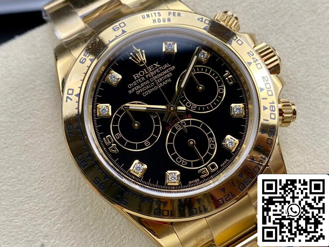 Rolex Cosmograph Daytona M116508-0008 1:1 Best Edition Clean Factory Yellow Gold