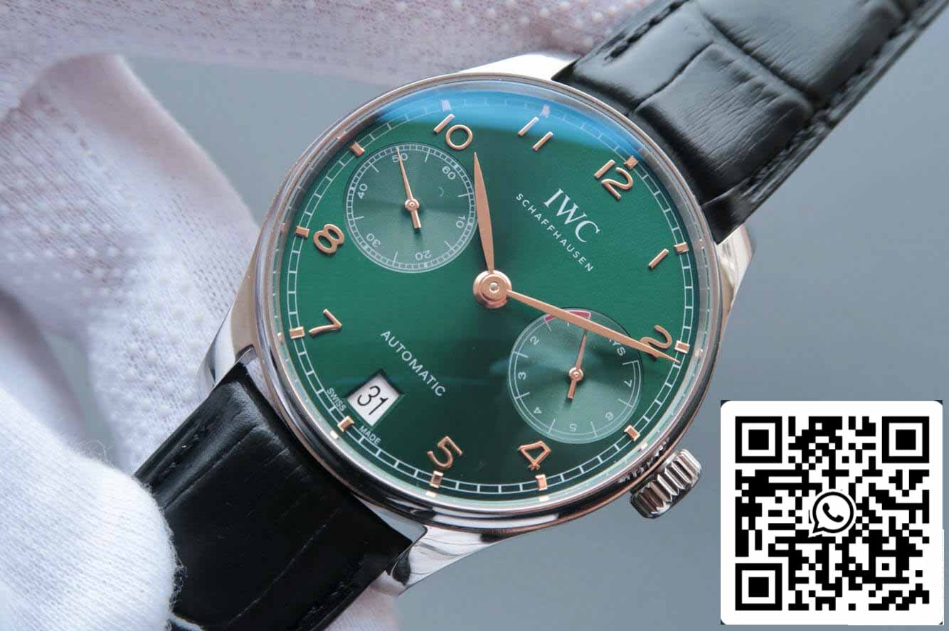 IWC Portugieser IW500708 1:1 Best Edition ZF Factory V5 Green Dial