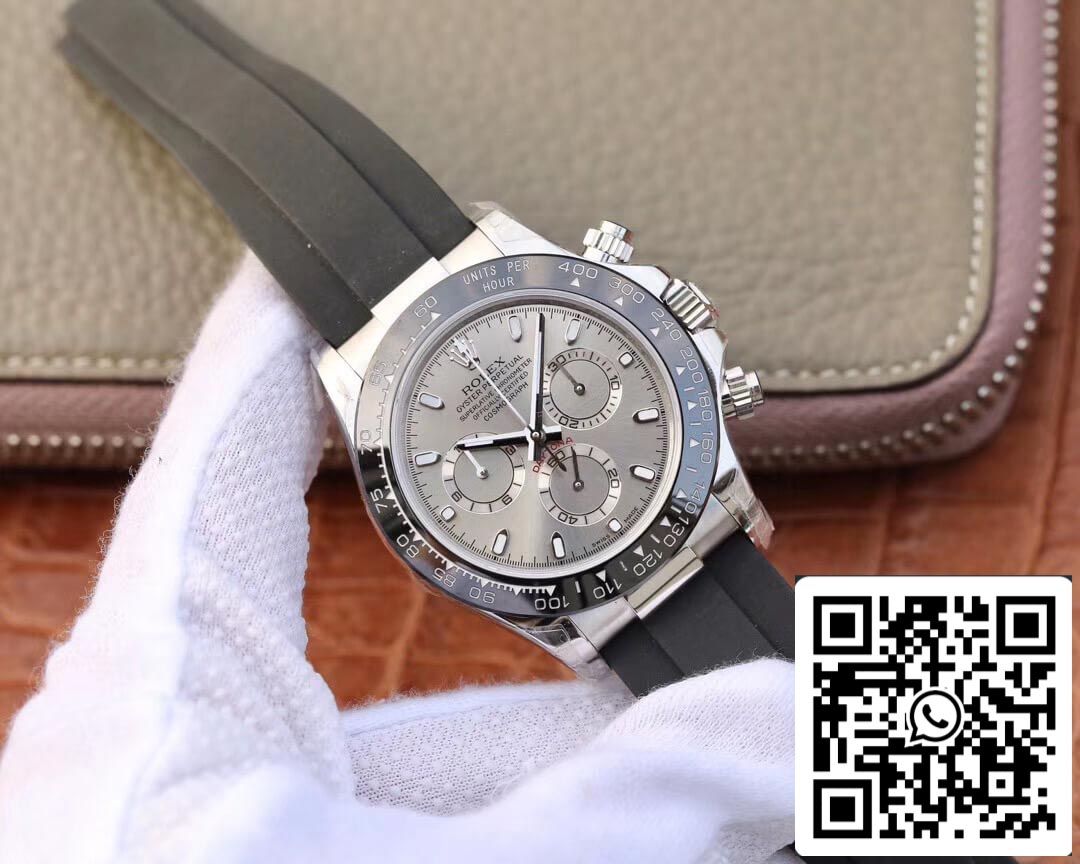 Rolex Daytona Cosmograph M116519ln 1:1 Meilleure édition JH Factory en acier inoxydable