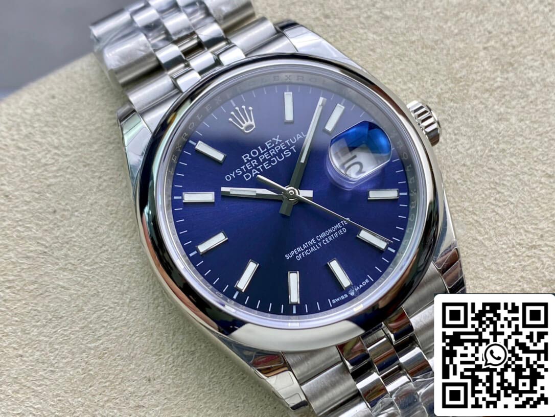 Rolex Datejust M126200-0006 1:1 Best Edition EW Factory Blaues Zifferblatt