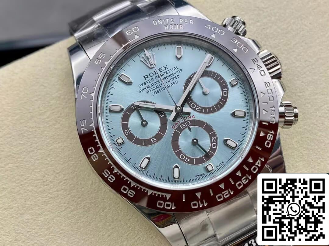 Rolex Daytona M116506-0001 1:1 Meilleure édition BT Factory Cadran bleu clair